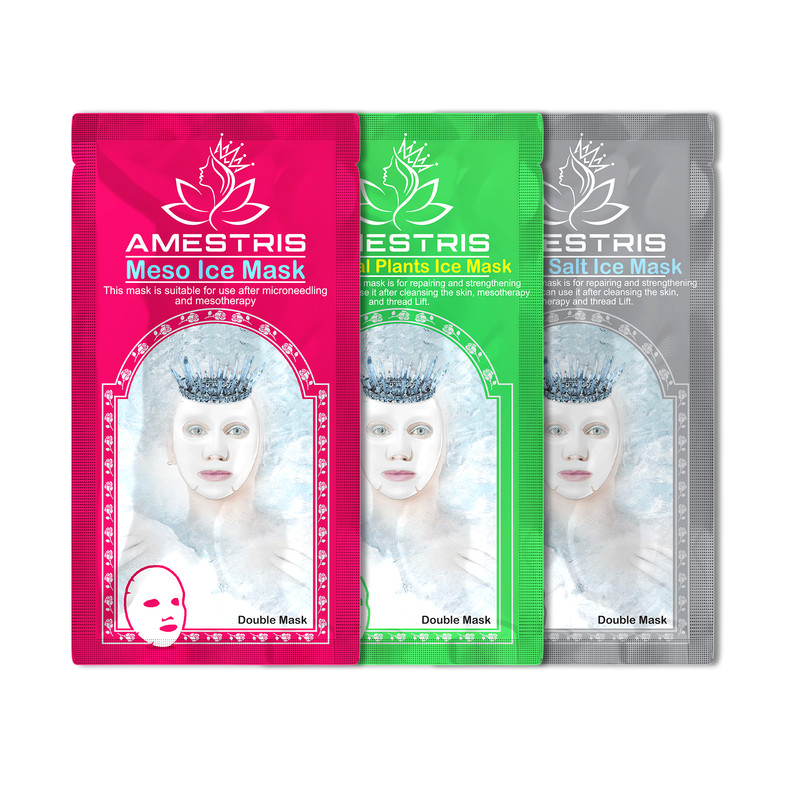 ماسک صورت آمستریس مدل دبل آیس سری روشن کننده و ضدلک وزن 25 گرم بسته 3 عددی ماسک صورت آمستریس مدل دبل آیس سری روشن کننده و ضدلک وزن 25 گرم بسته 3 عددی