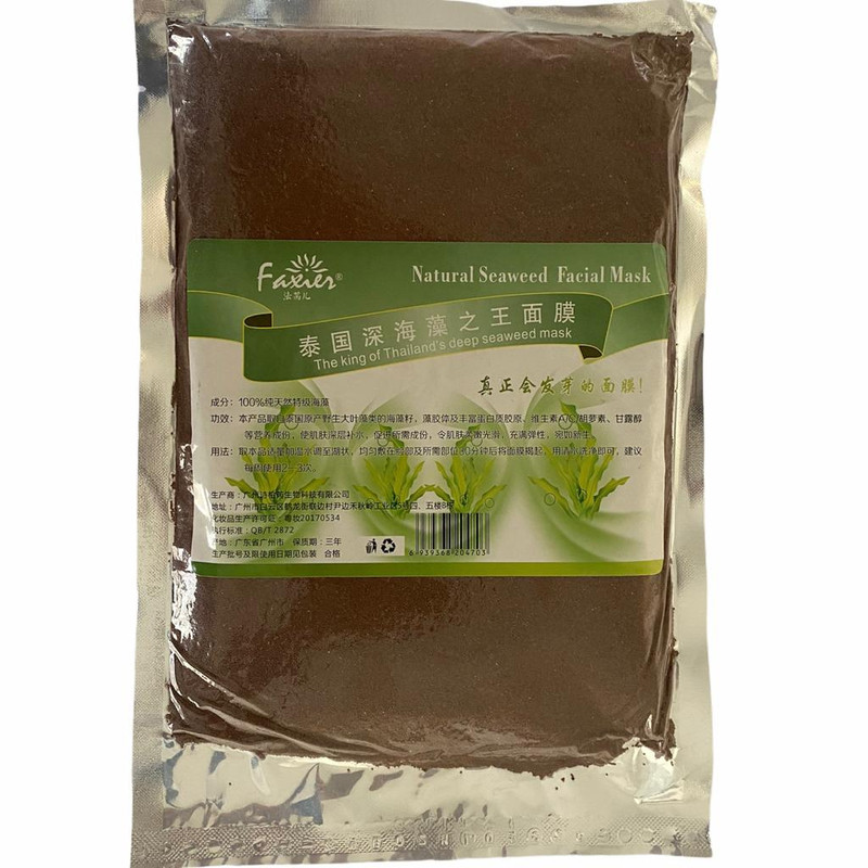 ماسک صورت فاکسی مدل دانه جلبک دریایی وزن 500 گرم ماسک صورت فاکسی مدل دانه جلبک دریایی وزن 500 گرم