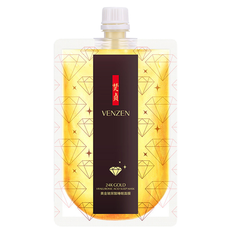 ماسک خواب صورت ونزن مدل 24K GOLD وزن 170 گرم ماسک خواب صورت ونزن مدل 24K GOLD وزن 170 گرم