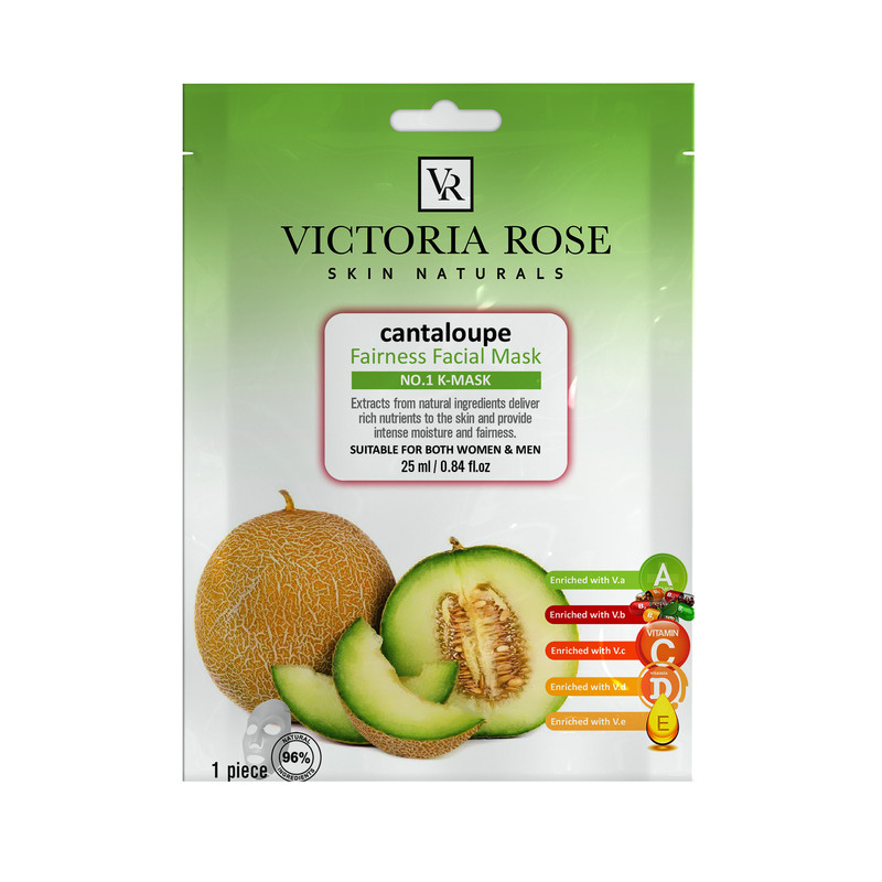 ماسک صورت ویکتوریا رز مدل Cantaloupe حجم 25 میلی لیتر بسته 10 عددی ماسک صورت ویکتوریا رز مدل Cantaloupe حجم 25 میلی لیتر بسته 10 عددی