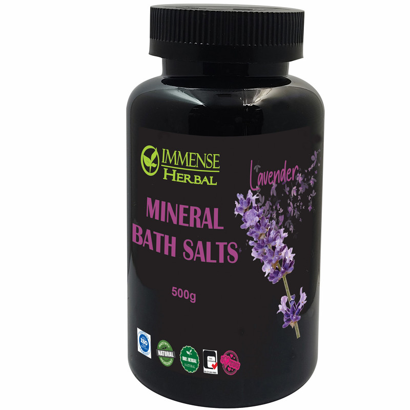 نمک حمام ایمنس هربال مدل Sentiment Lavender وزن 500 گرم نمک حمام ایمنس هربال مدل Sentiment Lavender وزن 500 گرم