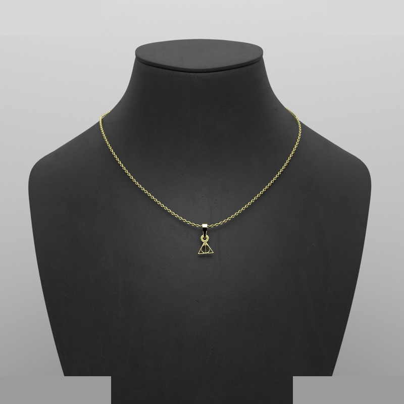 گردنبند طلا 18 عیار زنانه مدوپد مدل هری پاتر کد A3-1-1098 گردنبند طلا 18 عیار زنانه مدوپد مدل هری پاتر کد A3-1-1098