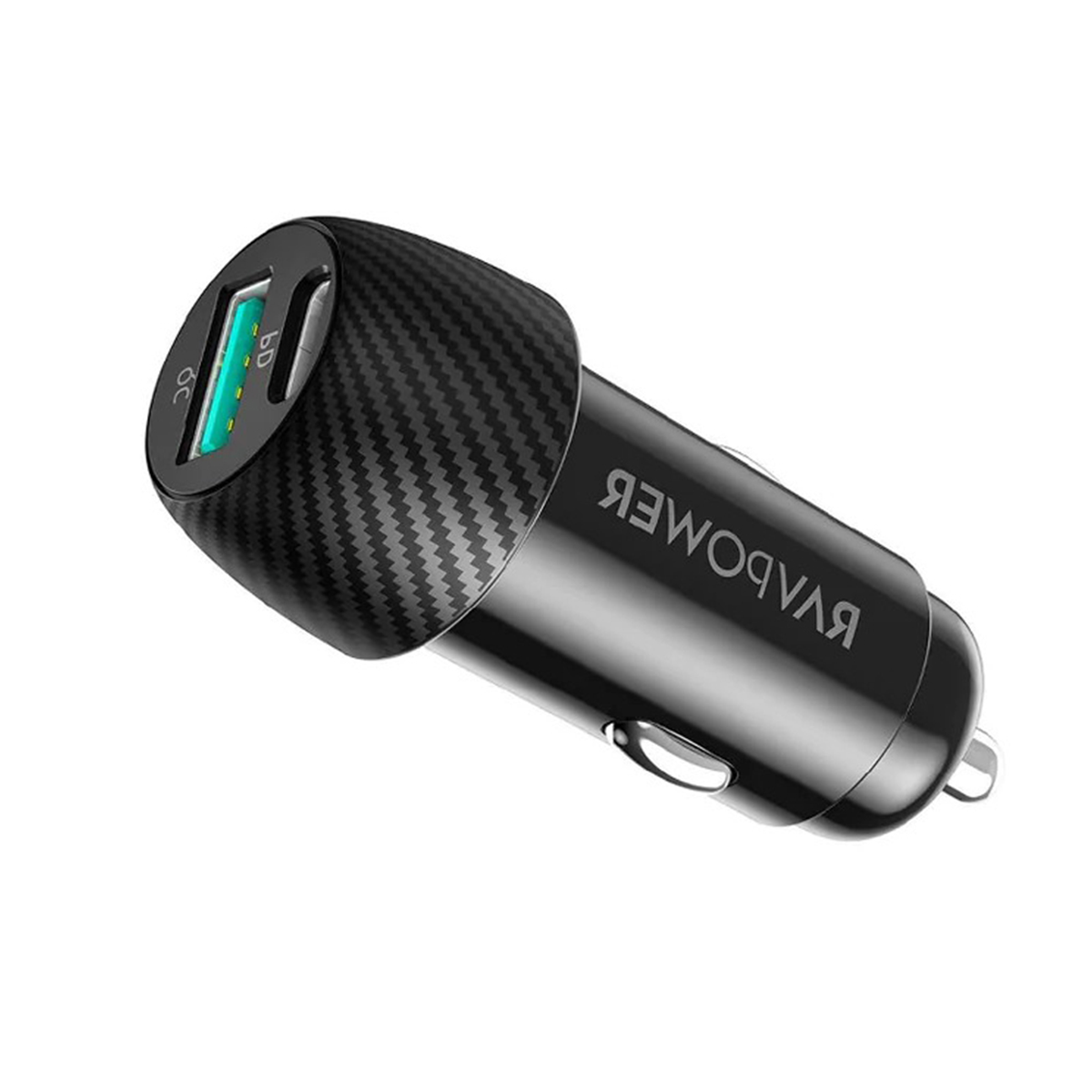  شارژر فندکی راو پاور مدل RP-VC030 توان 49 وات 