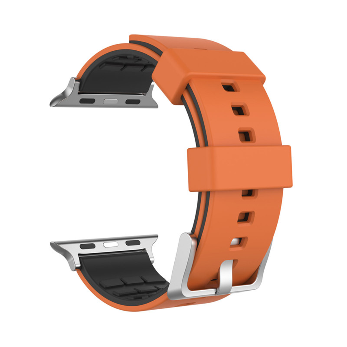 بند ساعت هوشمند اپل واچ 42/44 میلی متری آها استایل مدل WA11 -نارنجی بند ساعت هوشمند اپل واچ 42/44 میلی متری آها استایل مدل WA11 -نارنجی