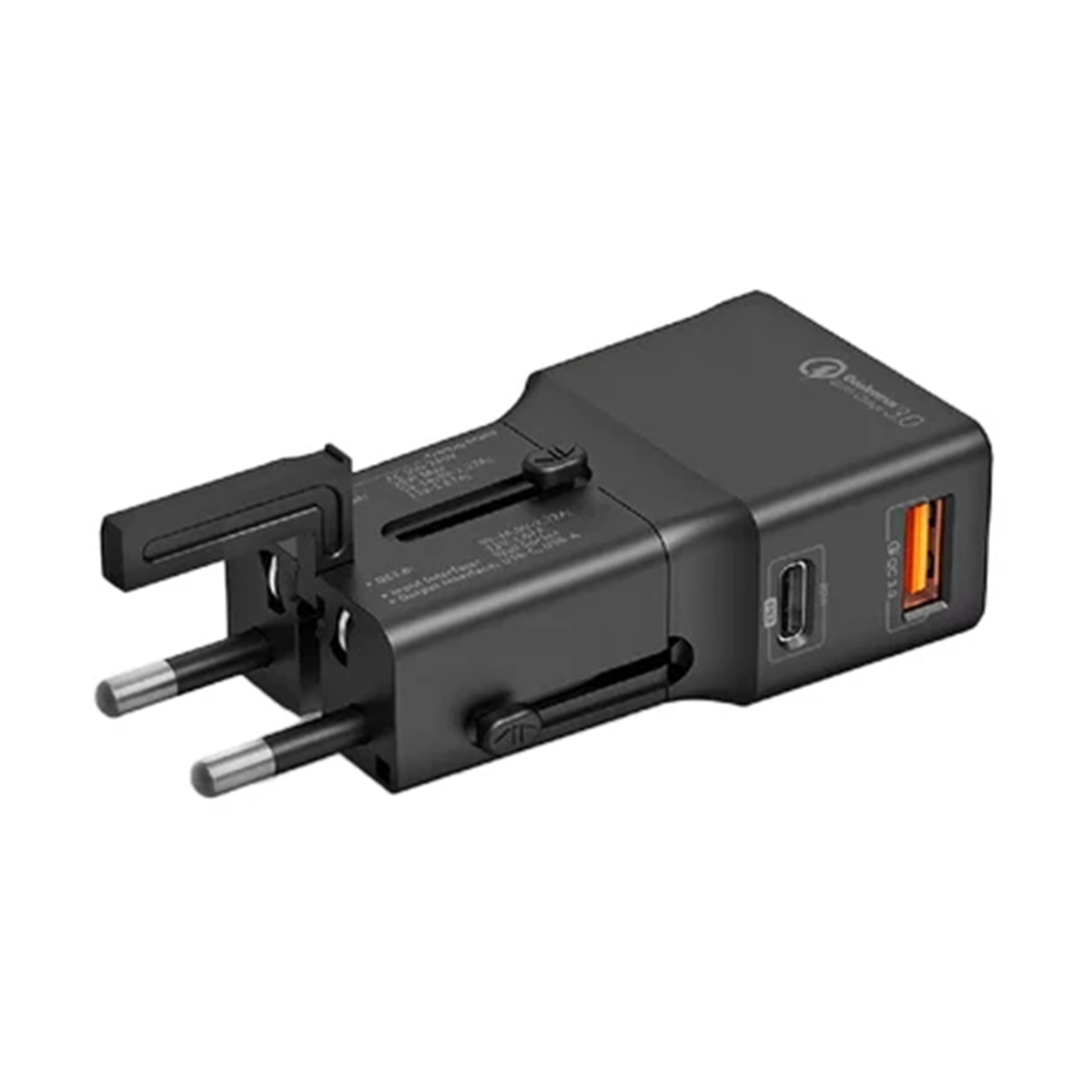 شارژر دیواری پرومیت مدل TriPlug-PD20