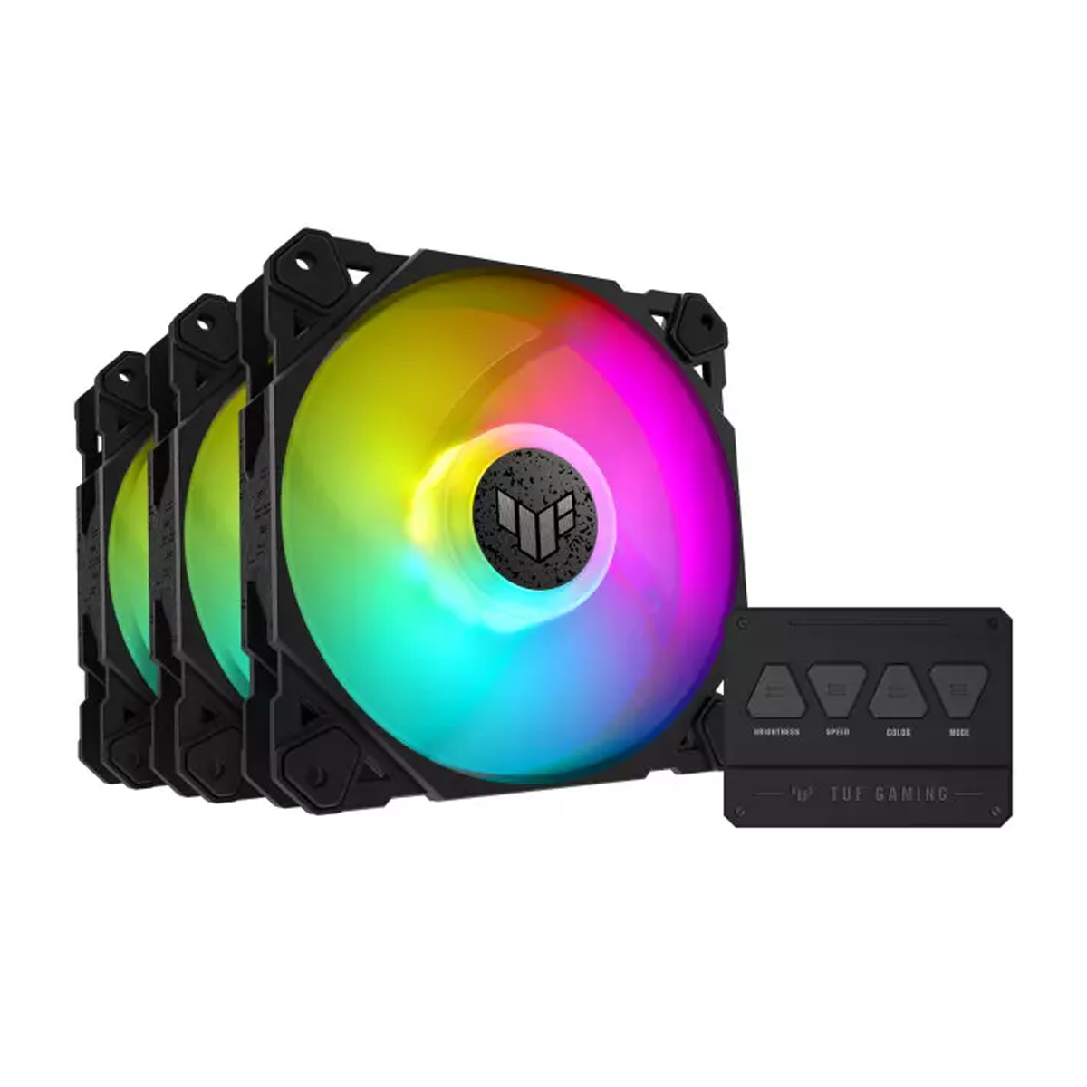 فن کیس ایسوس مدل TUF Gaming TF120 ARGB بسته 3 عددی فن کیس ایسوس مدل TUF Gaming TF120 ARGB بسته 3 عددی