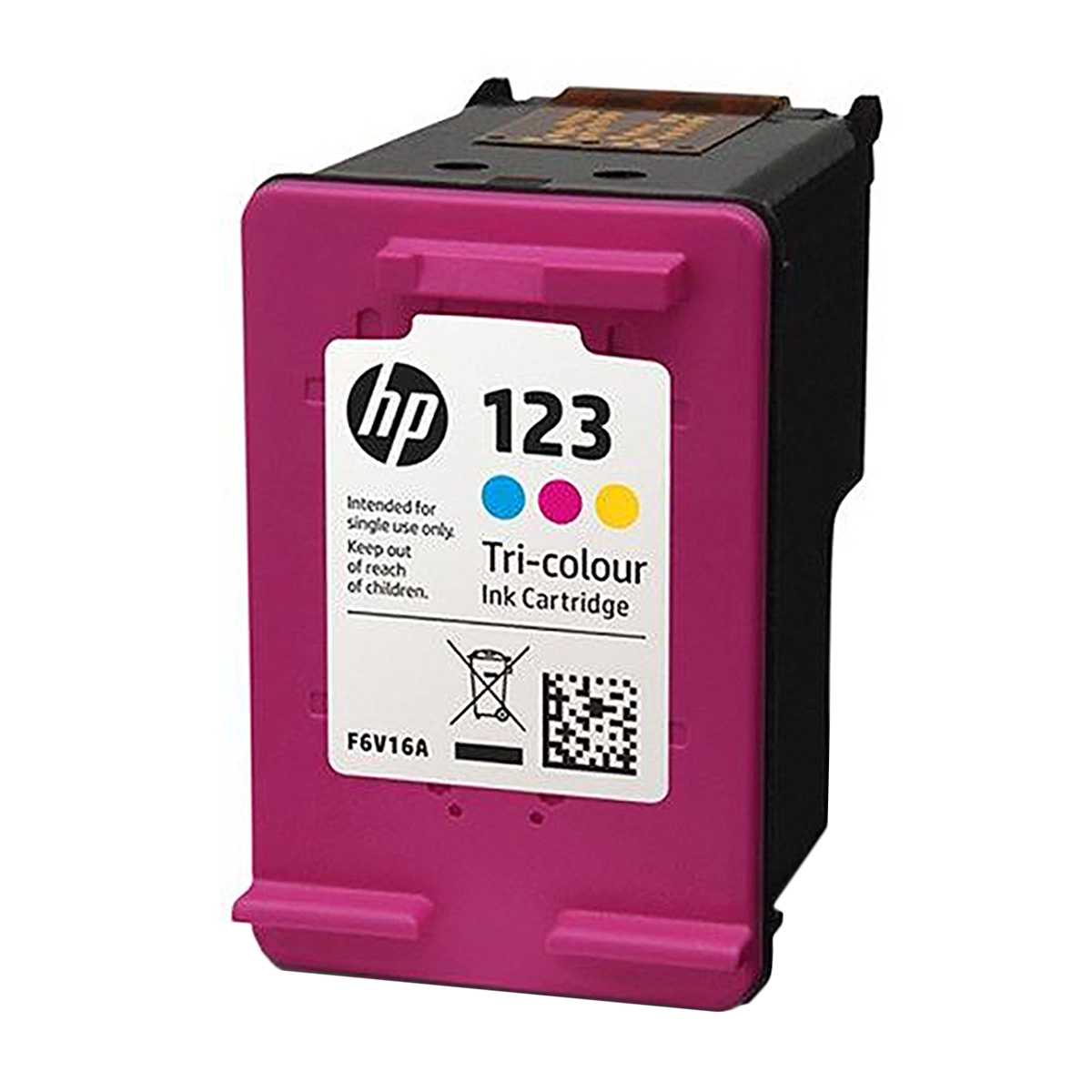 کارتریج طرح اچ پی مدل 123 F6V16AE رنگی کارتریج طرح اچ پی مدل 123 F6V16AE رنگی