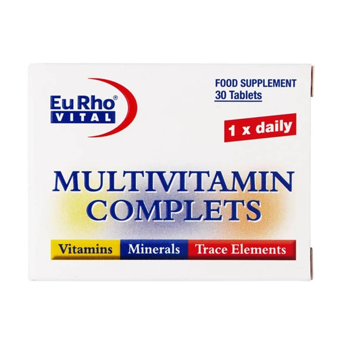 قرص مولتی ویتامین کامپلیت یوروویتال بسته 30 عددی قرص مولتی ویتامین کامپلیت یوروویتال بسته 30 عددی