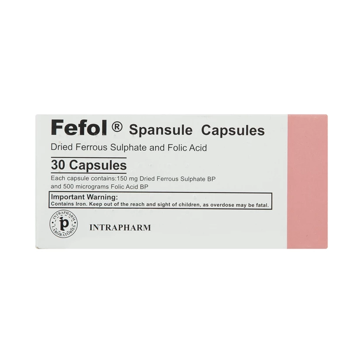 کپسول ففول اینترافارم بسته 30 عددی کپسول ففول اینترافارم بسته 30 عددی