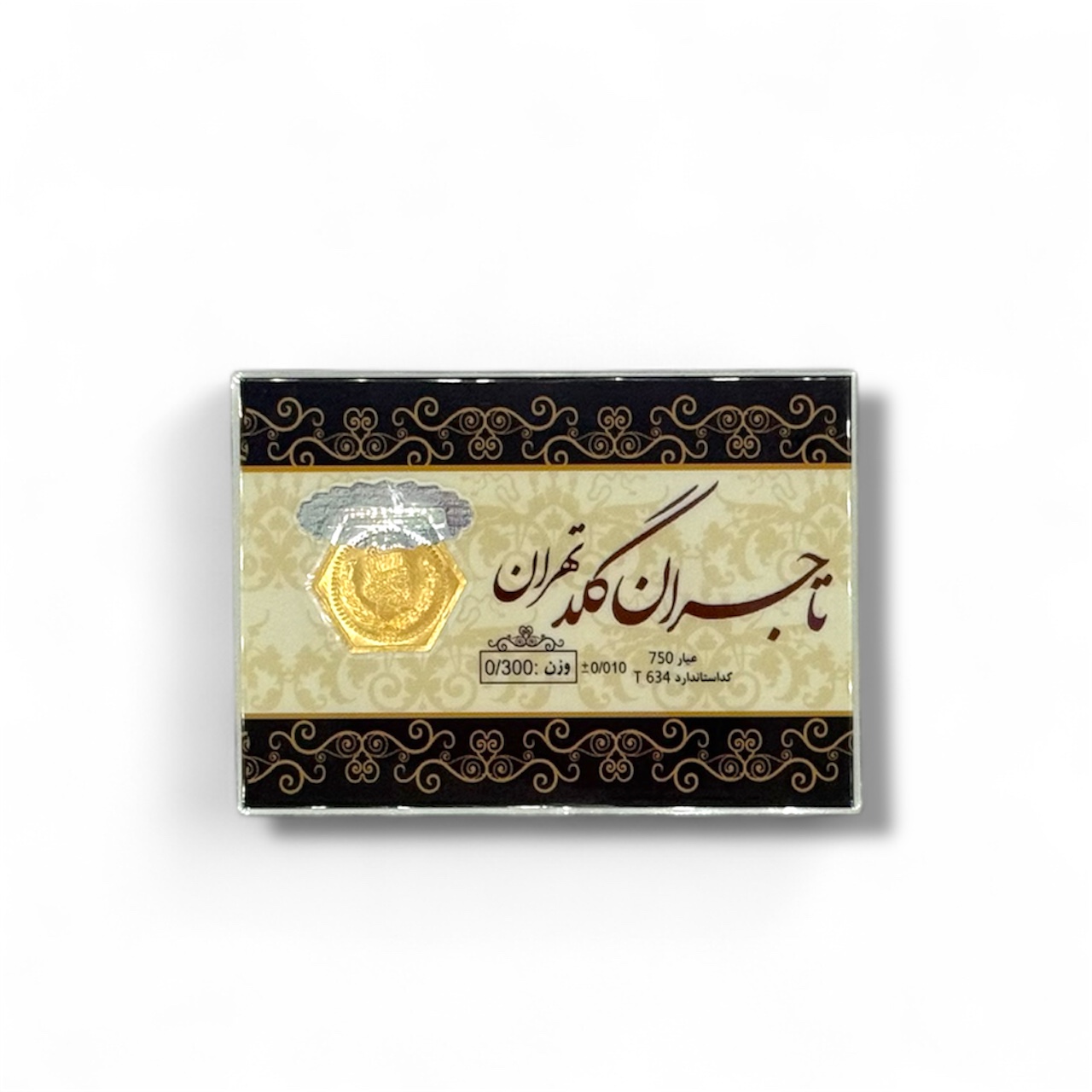 طلا گرمی 18 عیار تاجران گلد تهران مدل پارسیان طلا گرمی 18 عیار تاجران گلد تهران مدل پارسیان