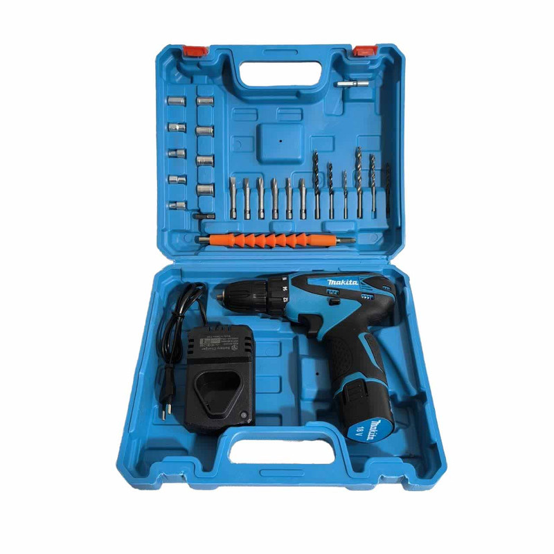 پیچ گوشتی شارژی ماکیتا مدل 18V-single battery مجموعه 28 عددی پیچ گوشتی شارژی ماکیتا مدل 18V-single battery مجموعه 28 عددی