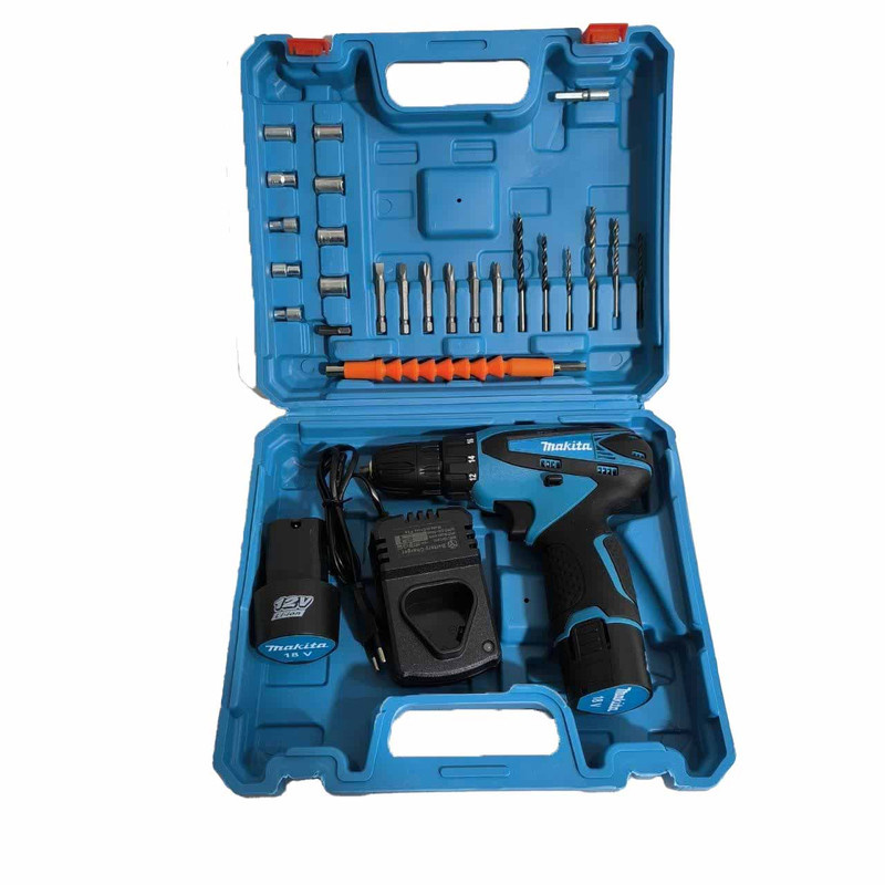 مجموعه 29 عددی پیچ گوشتی شارژی ماکیتا مدل 18V-dual battery مجموعه 29 عددی پیچ گوشتی شارژی ماکیتا مدل 18V-dual battery