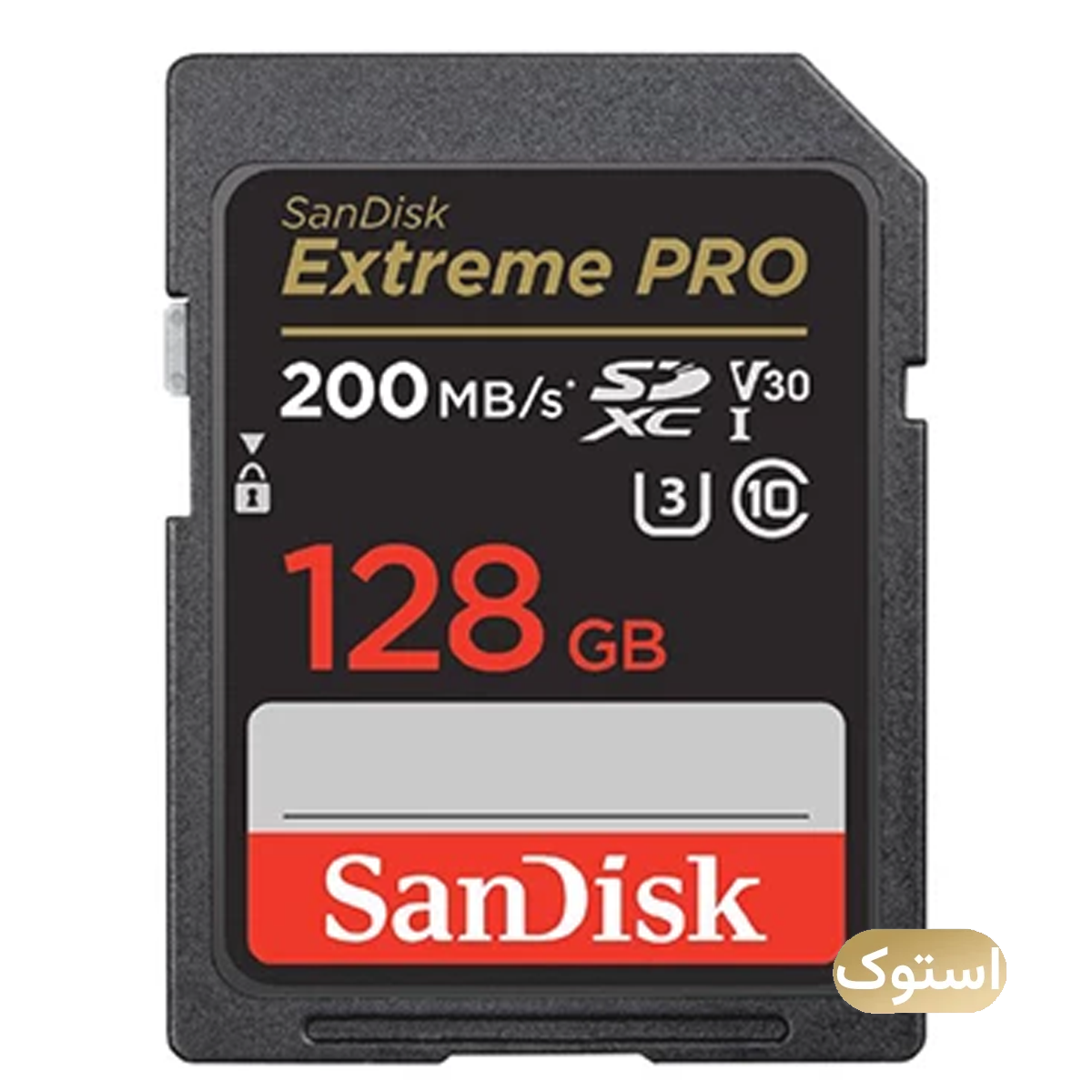 کارت حافظه SDXC استوک Open Box - سن دیسک مدل Extreme Pro V30 کلاس 10 استاندارد UHS-I U3 سرعت 200mbps ظرفیت 128 گیگابایت - مشکی کارت حافظه SDXC استوک Open Box - سن دیسک مدل Extreme Pro V30 کلاس 10 استاندارد UHS-I U3 سرعت 200mbps ظرفیت 128 گیگابایت - مشکی