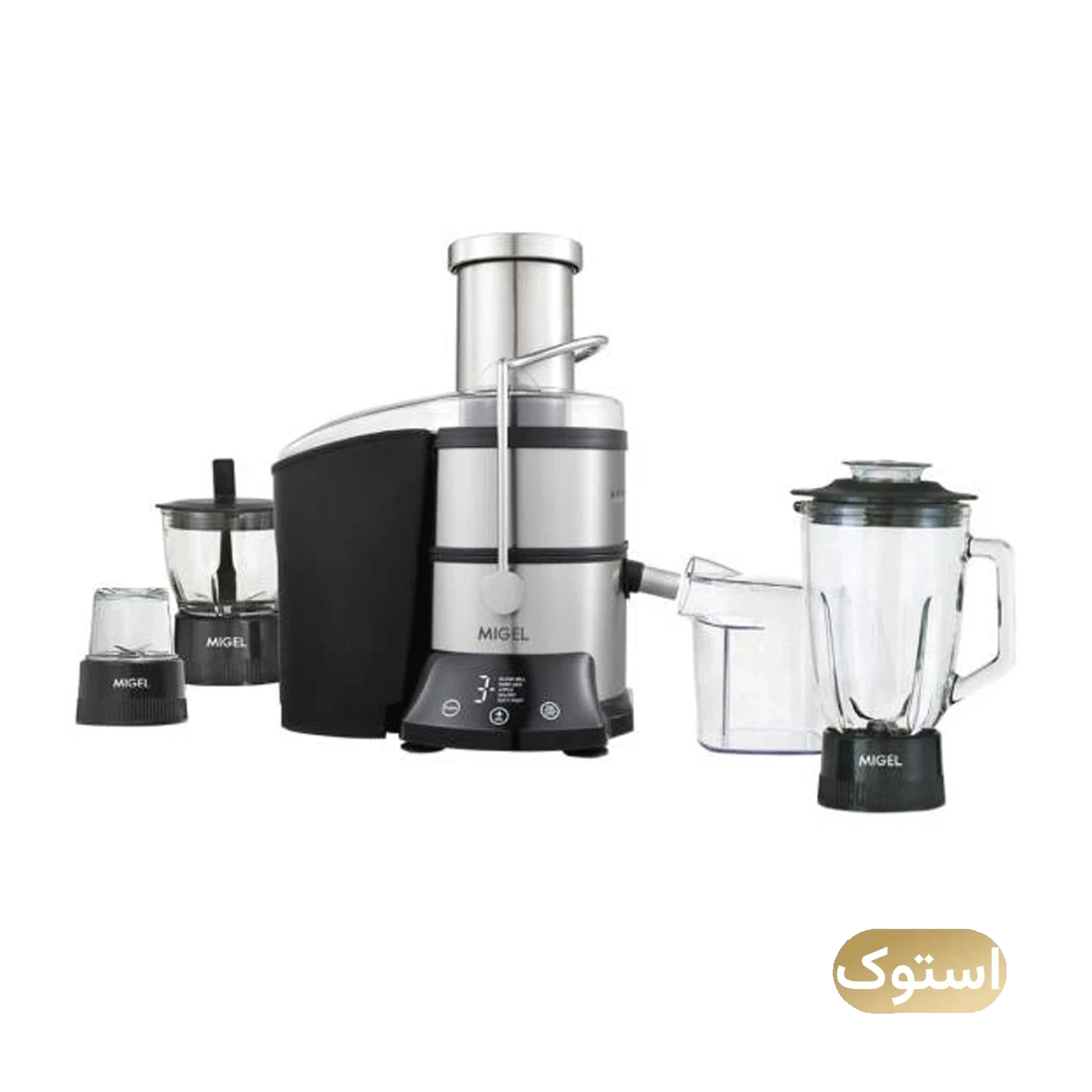  آبمیوه گیری استوک Open Box - میگل مدل GPJ 802 - مشکی