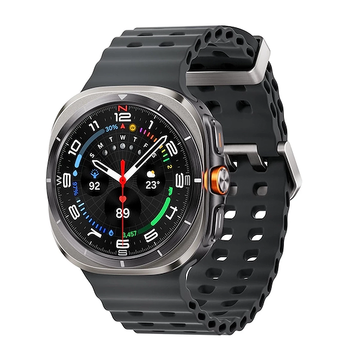 ساعت هوشمند سامسونگ مدل Galaxy Watch Ultra LTE 2025 (SM-L705) 47mm بند مارین