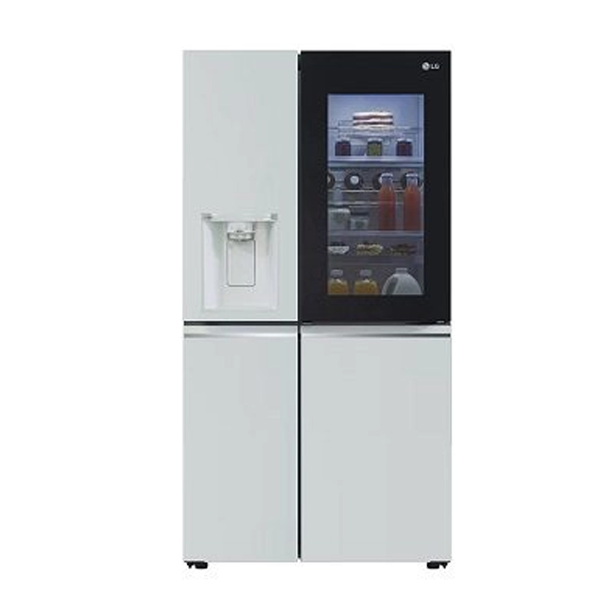 یخچال فریزر ساید بای ساید ال جی مدل X267CQHW