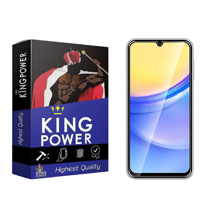 محافظ صفحه نمایش گوشی کینگ پاور مدل AntiStatic Plus مناسب سامسونگ Galaxy A15/A24/A25 محافظ صفحه نمایش گوشی کینگ پاور مدل AntiStatic Plus مناسب سامسونگ Galaxy A15/A24/A25