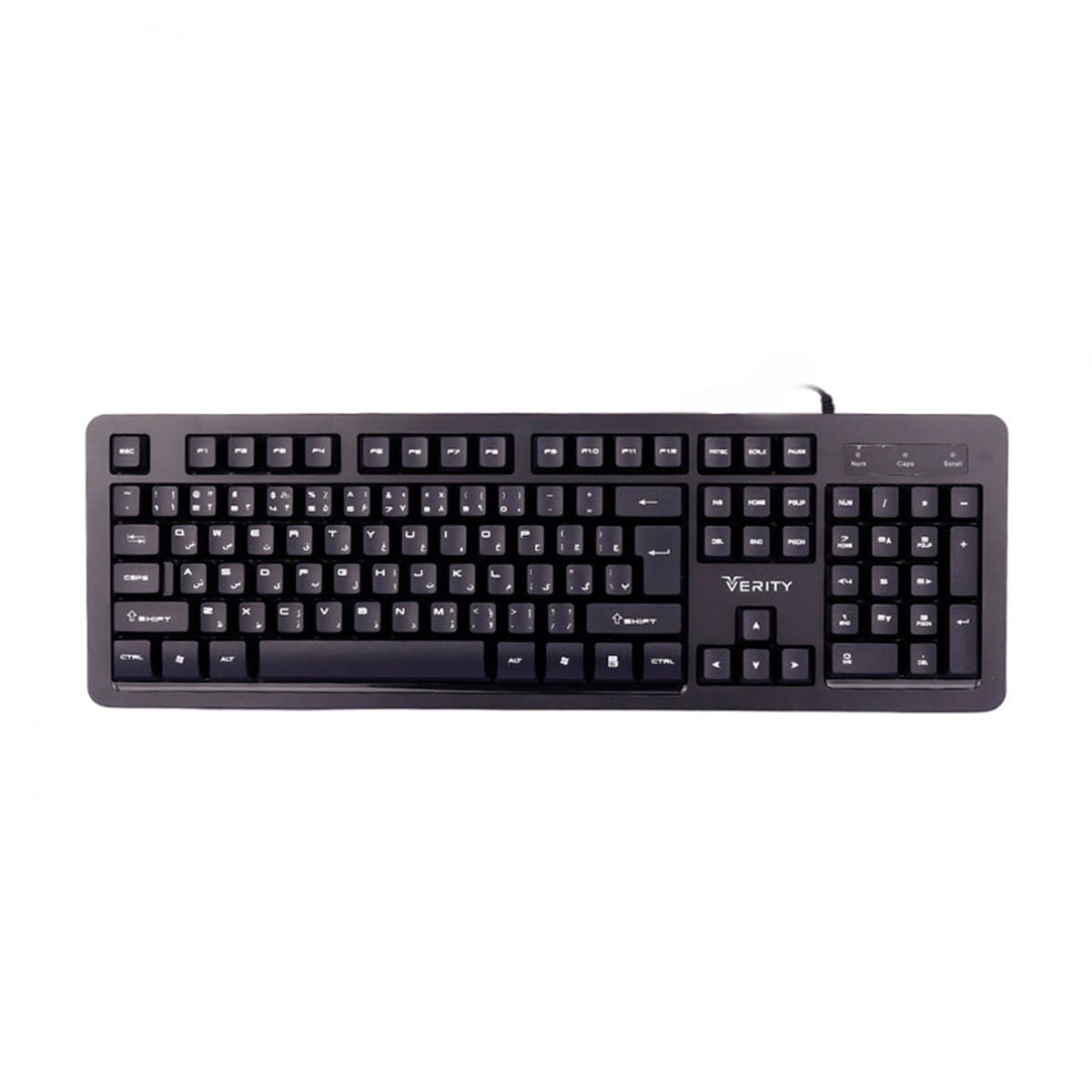 کیبورد با سیم وریتی مدل V-KB 6135 کیبورد با سیم وریتی مدل V-KB 6135