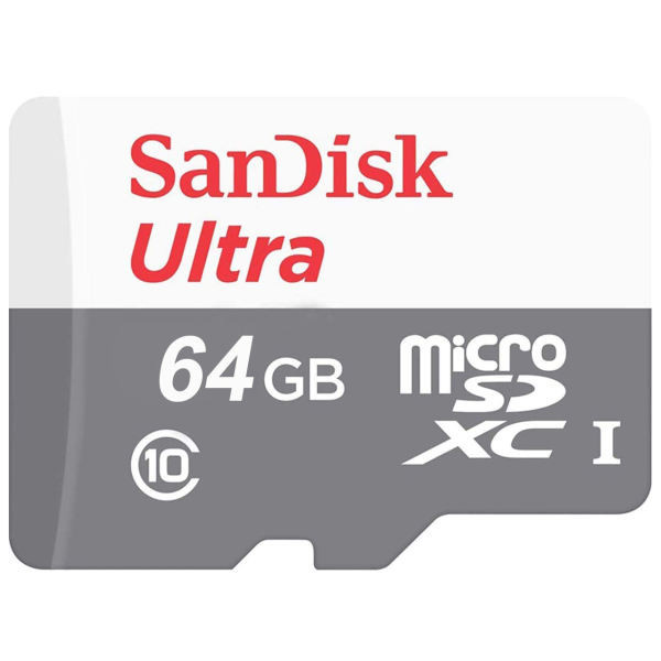 کارت حافظه microSDXC مدل Ultra کلاس 10 استاندارد UHS-I U1 سرعت 100MBps ظرفیت 64 گیگابایت کارت حافظه microSDXC مدل Ultra کلاس 10 استاندارد UHS-I U1 سرعت 100MBps ظرفیت 64 گیگابایت