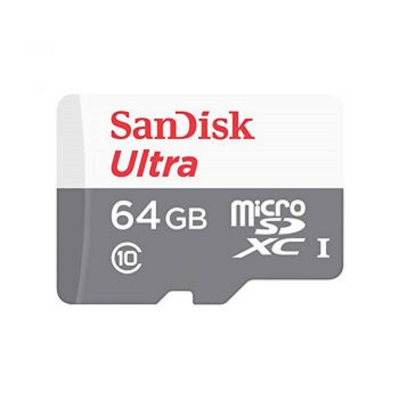 کارت حافظه microSDXC مدل Ultra کلاس 10 استاندارد UHS-I U1 سرعت 100MBps ظرفیت 64 گیگابایت کارت حافظه microSDXC مدل Ultra کلاس 10 استاندارد UHS-I U1 سرعت 100MBps ظرفیت 64 گیگابایت
