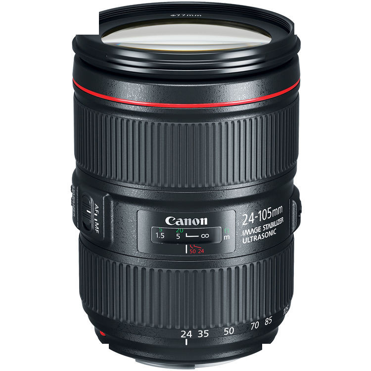 لنز دوربین کانن مدل EF 24-105mm f/4L IS II USM No Box لنز دوربین کانن مدل EF 24-105mm f/4L IS II USM No Box