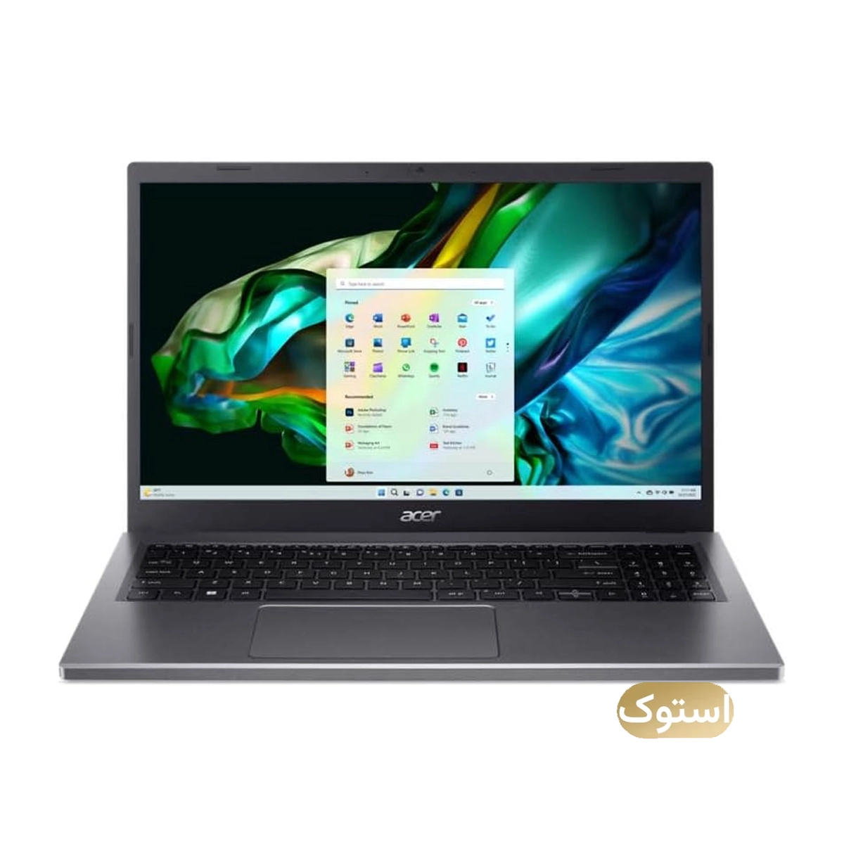 لپ تاپ استوک Used - ایسر 15 اینچی مدل Aspire 5 15 i5 1335U 8GB 512GB - خاکستری