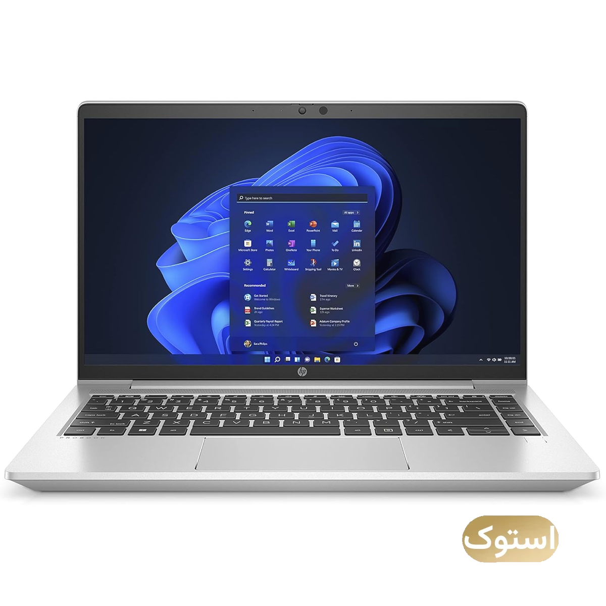 لپ تاپ استوک Used - اچ پی 14 اینچی مدل ProBook 440 G8 i5 1135G7 8GB 256GB - نقره ای