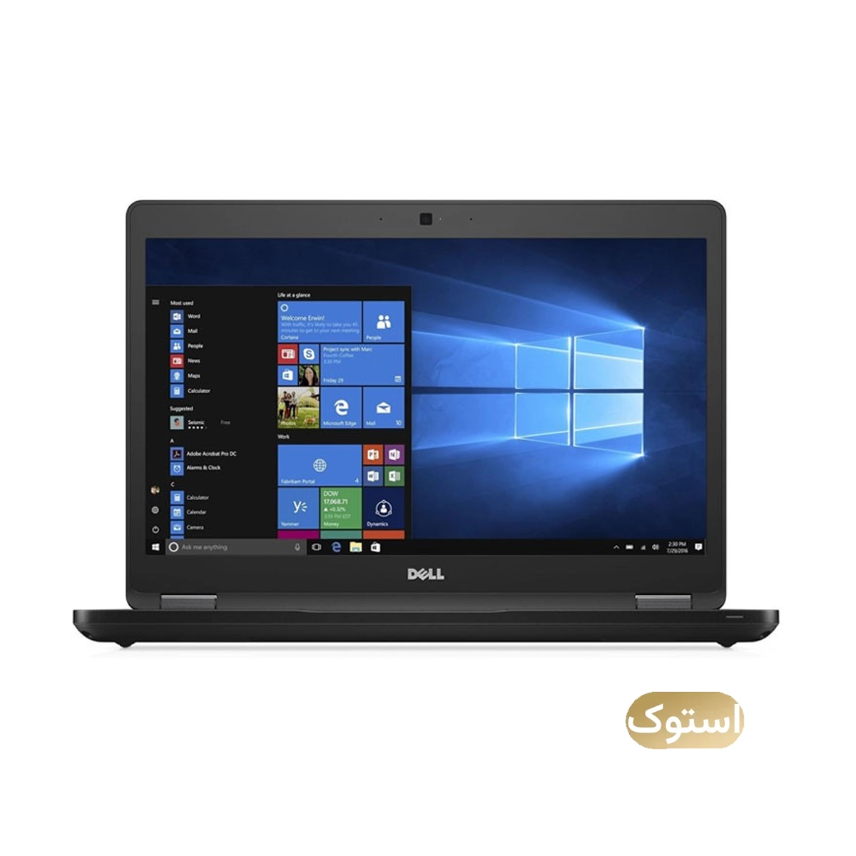 لپ تاپ استوک Used - دل 14 اینچی مدل Latitude 5480 i5 6300 U 8GB 256GB - مشکی