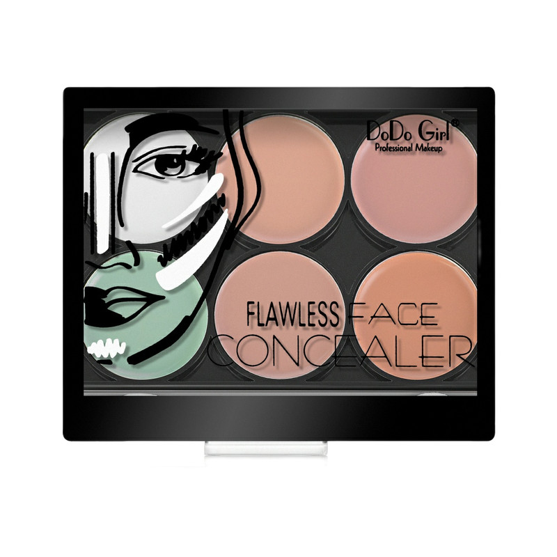 پالت کانسیلر دودو گرل مدل CC004 شماره 01 پالت کانسیلر دودو گرل مدل CC004 شماره 01