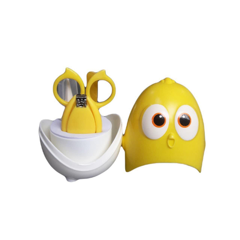 ست ناخن گیر کودک مدل جوجه بسته 4 عددی ست ناخن گیر کودک مدل جوجه بسته 4 عددی