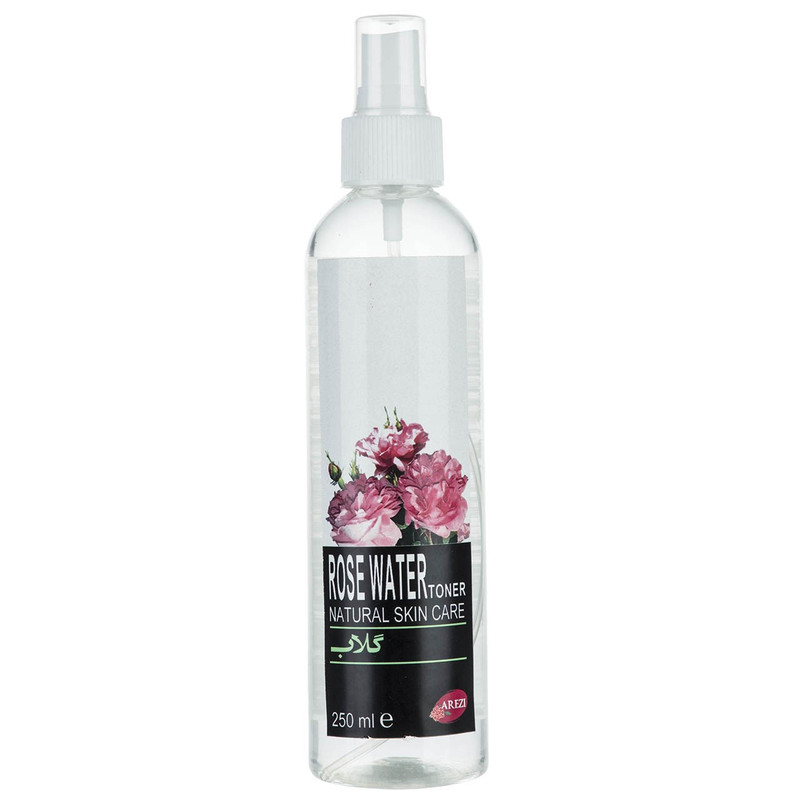 تونر عارضی سری گلاب مدل NATURAL SKIN CARE  حجم 250 میلی لیتر