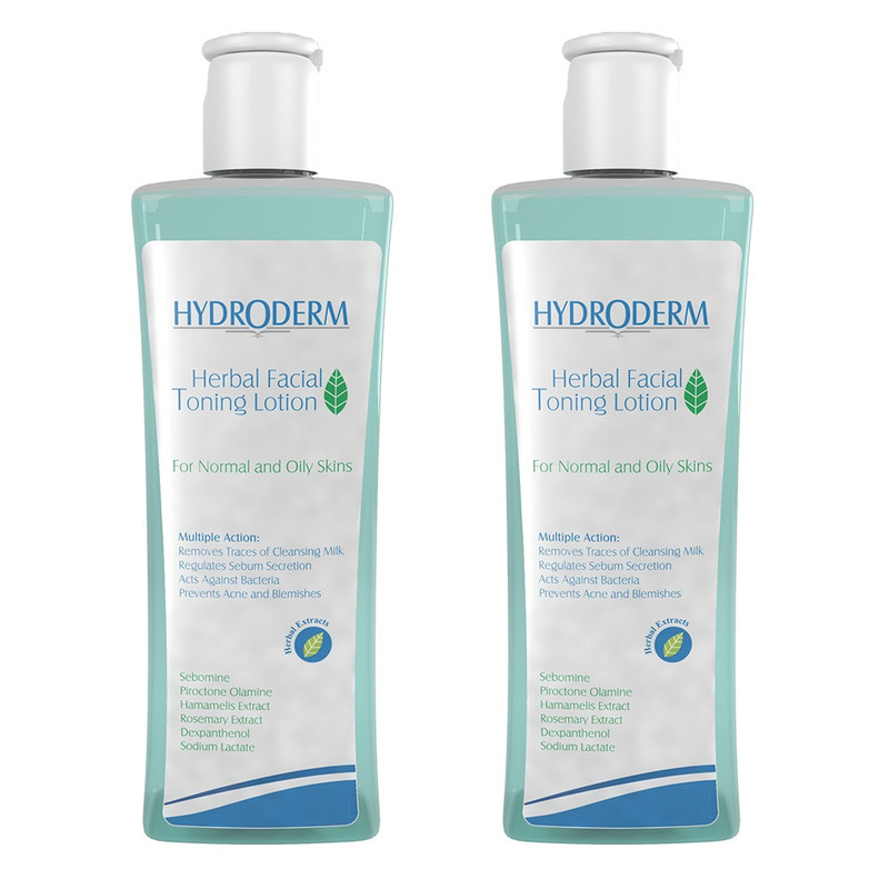 تونر هیدرودرم مدل گیاهی حجم 200 میلی لیتر مجموعه 2 عددی