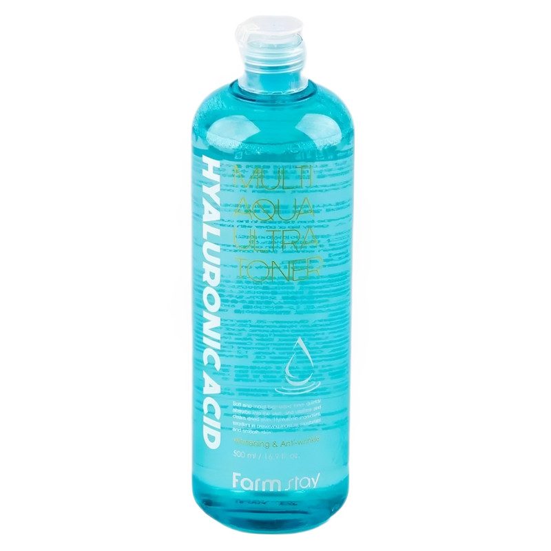 تونر فارم استی مدل Hyaluronic Acid Multi Aqua حجم ۵٠٠ میلی لیتر تونر فارم استی مدل Hyaluronic Acid Multi Aqua حجم ۵٠٠ میلی لیتر
