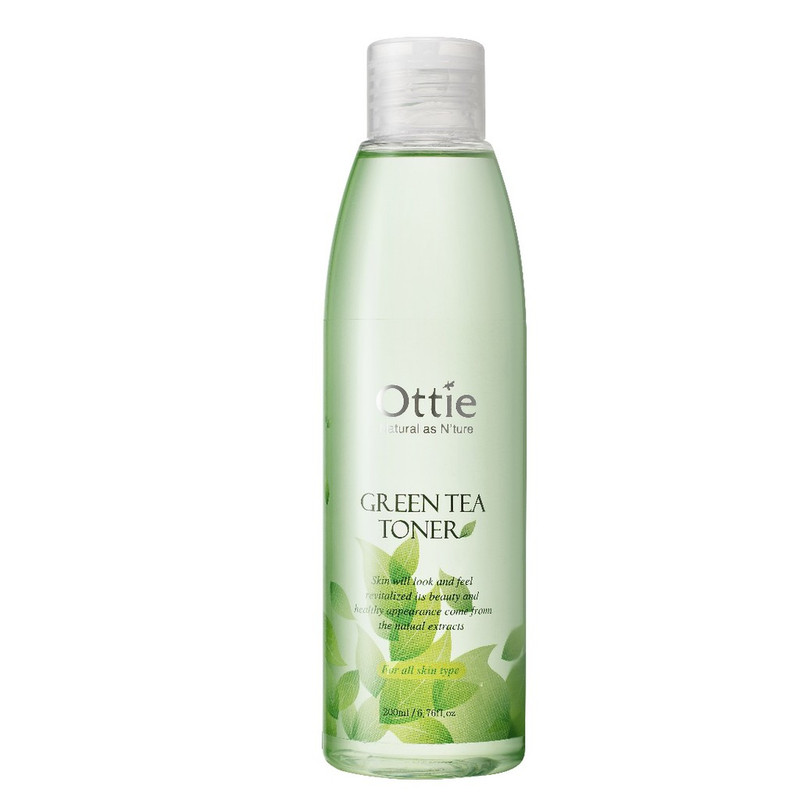 تونر پاک کننده آرایش صورت اوتی مدل Green Tea حجم 200 میلی لیتر تونر پاک کننده آرایش صورت اوتی مدل Green Tea حجم 200 میلی لیتر