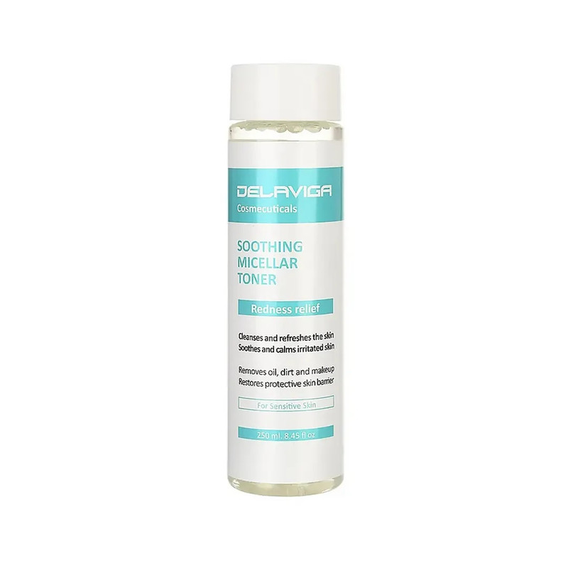 تونر دلاویگا مدل Redness relief حجم 250 میلی لیتر تونر دلاویگا مدل Redness relief حجم 250 میلی لیتر