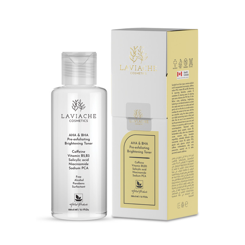 تونر لایه بردار لاویاچه مدل AHA and BHA حجم 150 میلی لیتر