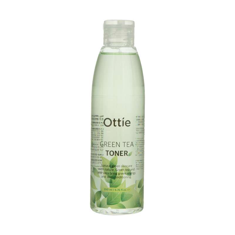 تونر پاک کننده صورت اوتی مدل Green Tea حجم 200 میلی لیتر تونر پاک کننده صورت اوتی مدل Green Tea حجم 200 میلی لیتر
