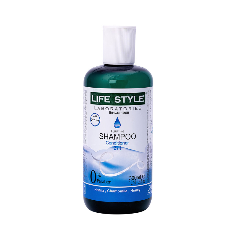 نرمکننده مو لایف استایل مدل 2in1 حجم 300 میلیلیتر نرمکننده مو لایف استایل مدل 2in1 حجم 300 میلیلیتر