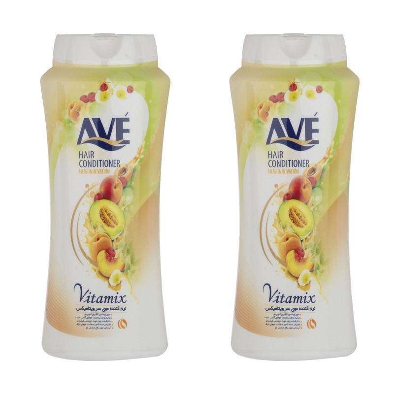 نرم کننده مو اوه مدل Vitamix حجم 750 میلی لیتر مجموعه 2 عددی نرم کننده مو اوه مدل Vitamix حجم 750 میلی لیتر مجموعه 2 عددی