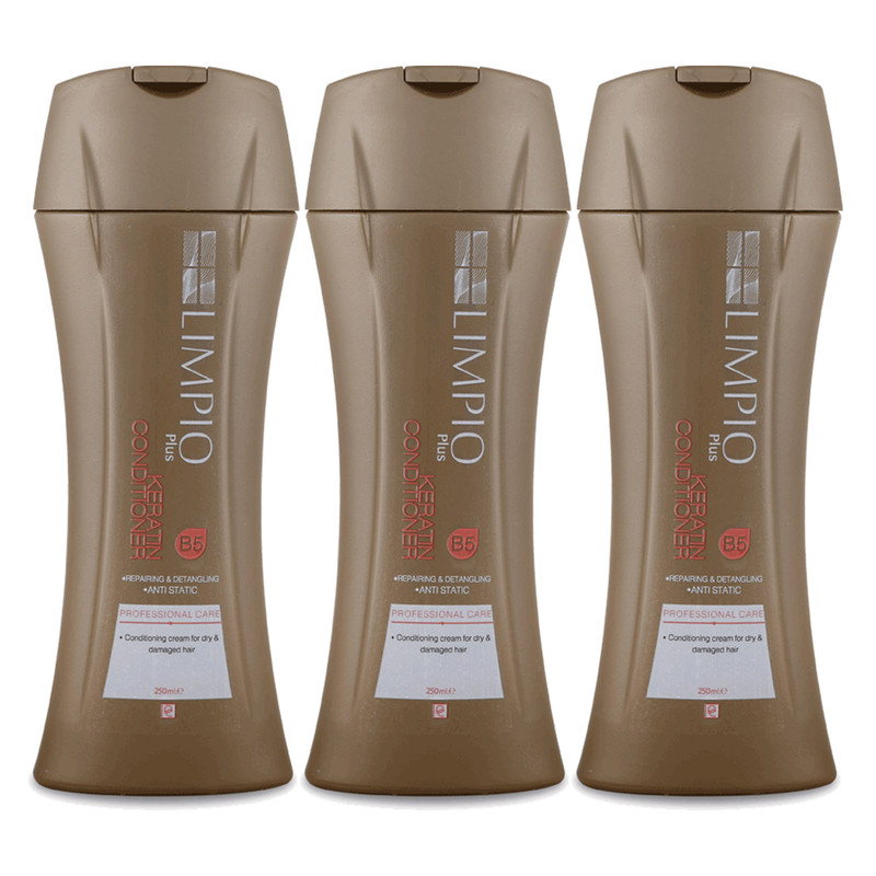 نرم کننده مو لیمپیو مدل Keratin حجم 250 میلی لیتر مجموعه 3 عددی نرم کننده مو لیمپیو مدل Keratin حجم 250 میلی لیتر مجموعه 3 عددی