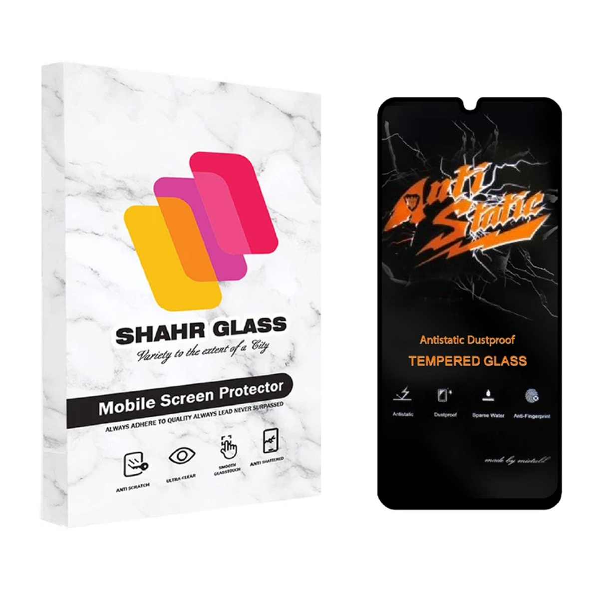گلس گوشی سامسونگ Galaxy A32 شهر گلس مدل AntiStatic-MTB گلس گوشی سامسونگ Galaxy A32 شهر گلس مدل AntiStatic-MTB