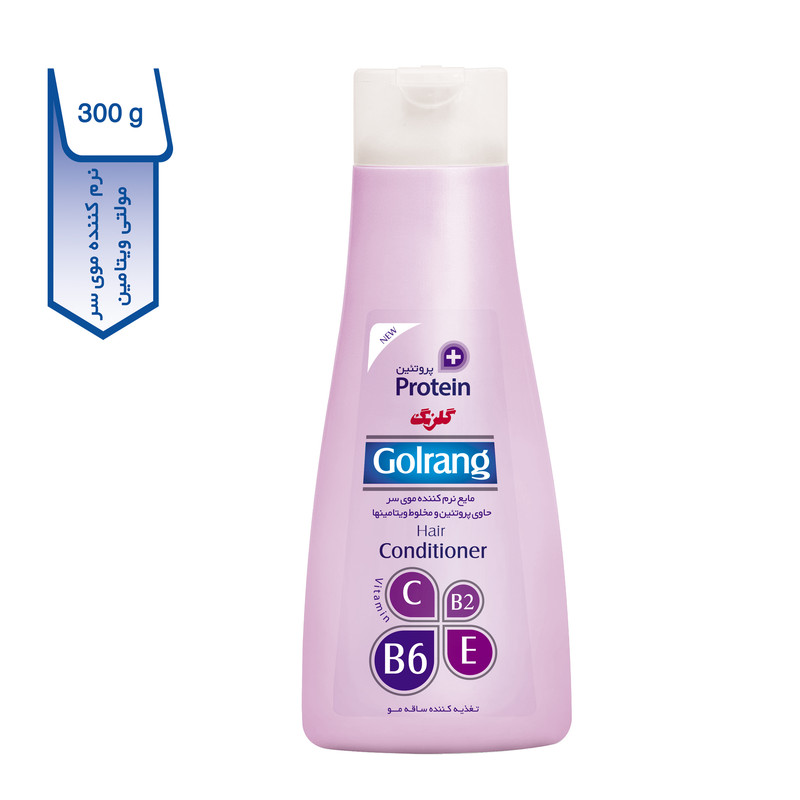 نرم کننده مو گلرنگ سری plus protein وزن 300 گرم نرم کننده مو گلرنگ سری plus protein وزن 300 گرم
