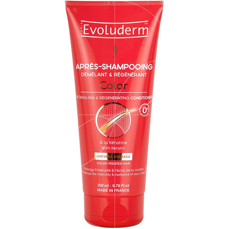 نرمکننده مو اولودرم مدل Colorkeratin حجم 200 میلیلیتر نرمکننده مو اولودرم مدل Colorkeratin حجم 200 میلیلیتر