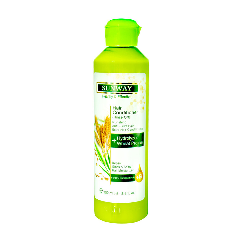 نرم کننده مو سان وی مدل wheat protein حجم 250 میلی لیتر نرم کننده مو سان وی مدل wheat protein حجم 250 میلی لیتر
