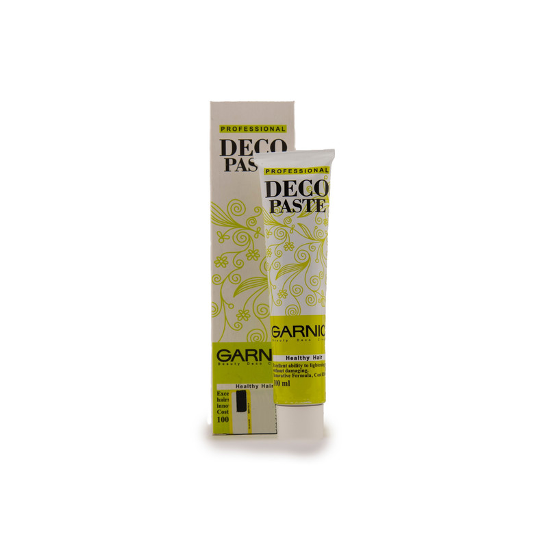 کرم بی رنگ کننده گارنیک مدل deco paste حجم 100 میلی لیتر کرم بی رنگ کننده گارنیک مدل deco paste حجم 100 میلی لیتر