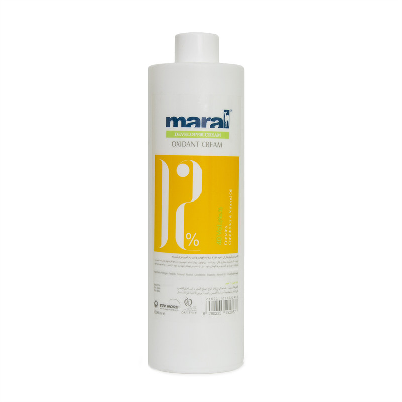 اکسیدان مارال مدل CREAM دوازده درصدی حجم 1000 میلی لیتر اکسیدان مارال مدل CREAM دوازده درصدی حجم 1000 میلی لیتر