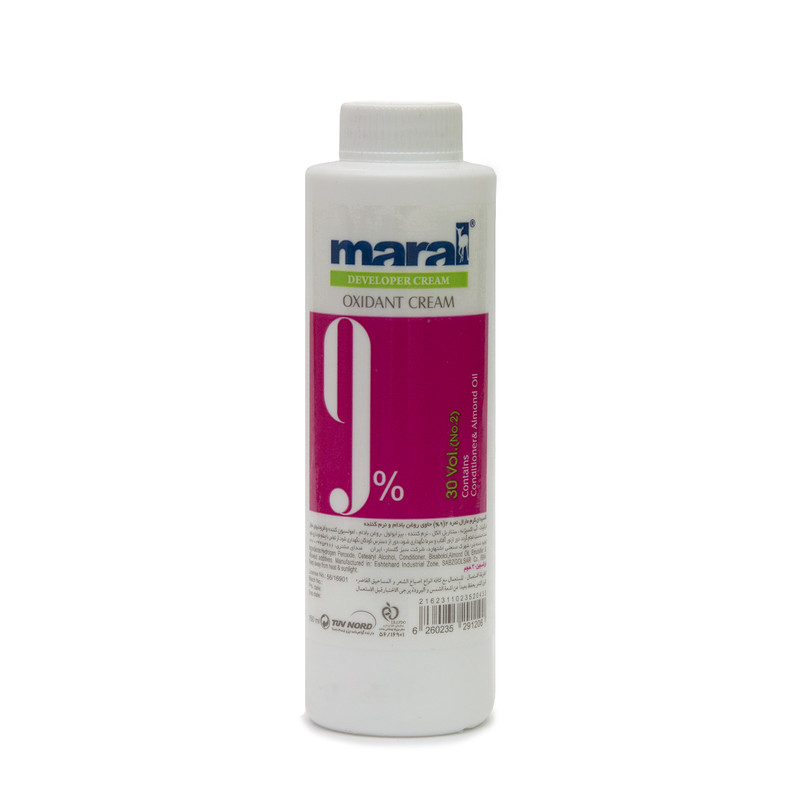 اکسیدان مارال 9 درصد مدل 30vol حجم 150 میلی لیتر اکسیدان مارال 9 درصد مدل 30vol حجم 150 میلی لیتر