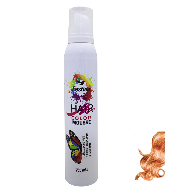 موس مو فستینا مدل G71 حجم 200 میلی لیتر رنگ نارنجی موس مو فستینا مدل G71 حجم 200 میلی لیتر رنگ نارنجی