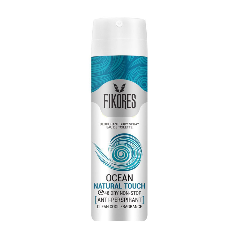 اسپری ضد تعریق زنانه فیکورس مدل Ocean حجم 150 میلی لیتر اسپری ضد تعریق زنانه فیکورس مدل Ocean حجم 150 میلی لیتر