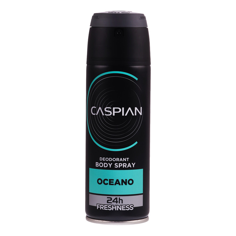 اسپری دئودورانت بدن مردانه کاسپین مدل OCEANO حجم 150 میلی لیتر اسپری دئودورانت بدن مردانه کاسپین مدل OCEANO حجم 150 میلی لیتر